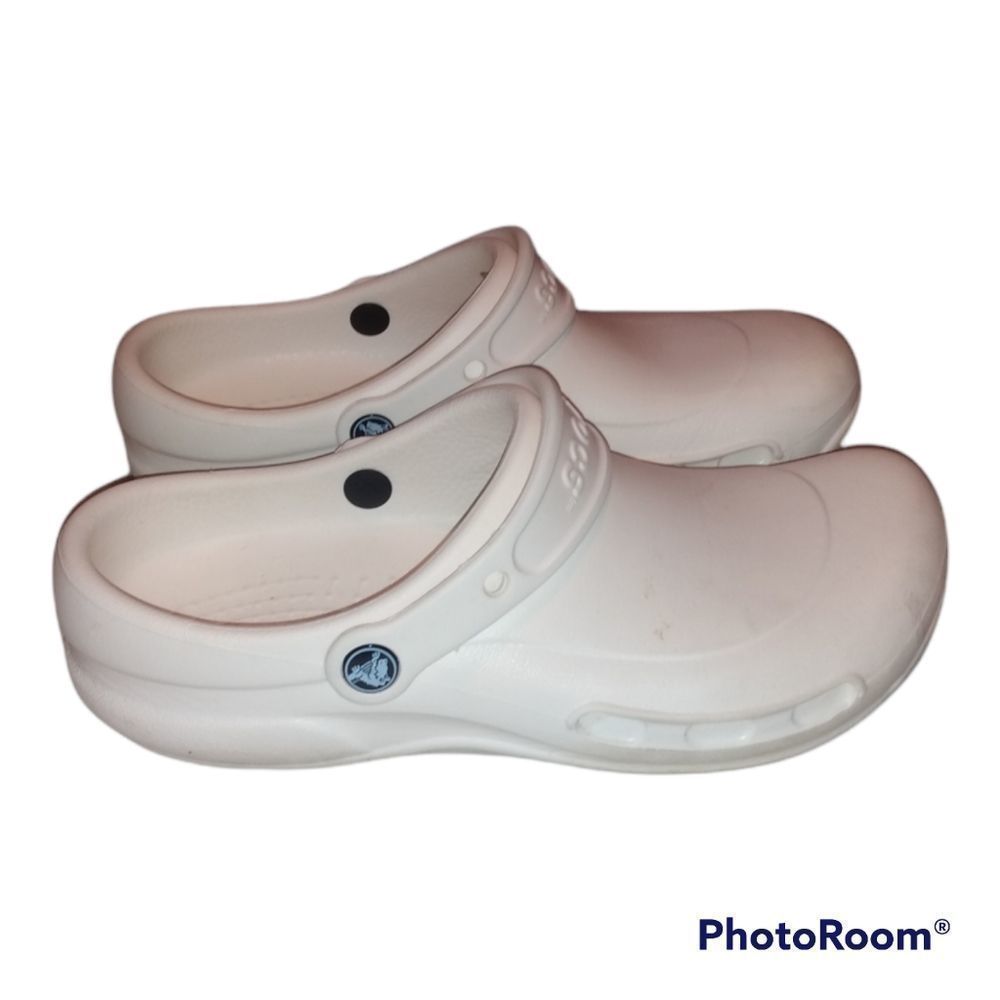 CROCS White Unisex Sandals